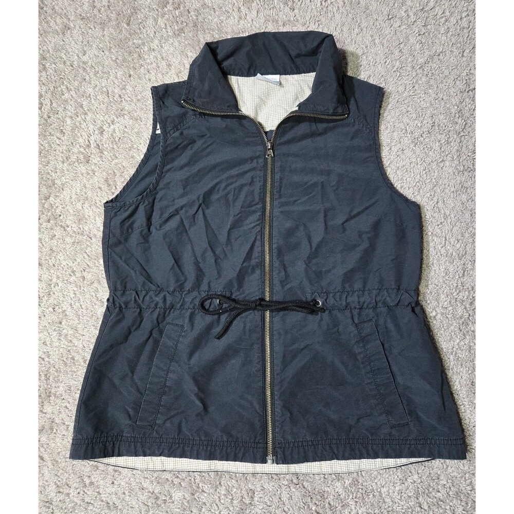 Women's Columbia Arch Cape III Nylon Cinch Outdoor Utility Vest Black Large